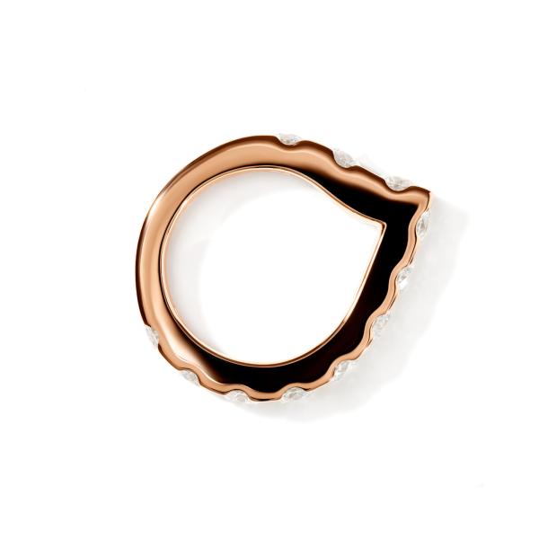 Tamara Comolli SIGNATURE Drop Memoire Classic Ring (Ref: R-Dr-Mem-11-Cl-rg)