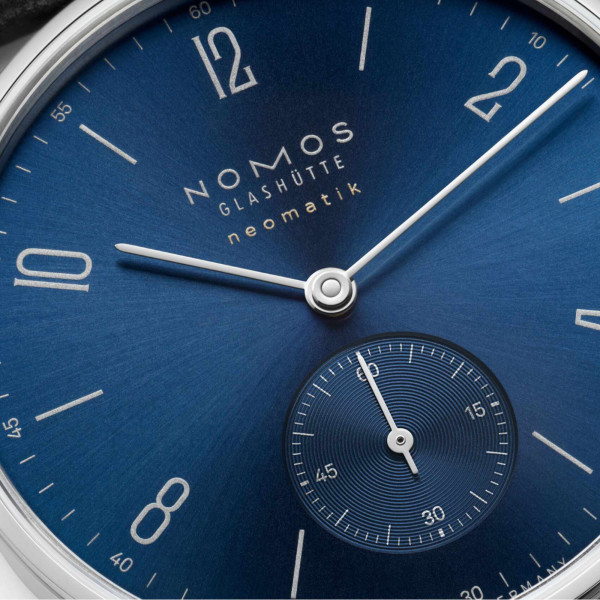 NOMOS Glashütte Tangente neomatik blaugold (Ref: 191)