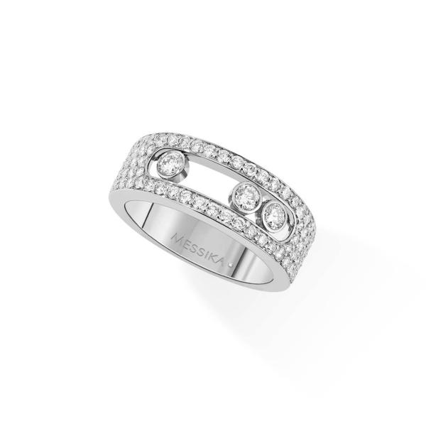 Messika Move Joaillerie Pavé Ring (Ref: 04703-WG)