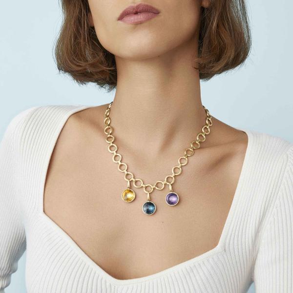 Marco Bicego Jaipur Color Anhänger (Ref: PB1_QG01_Y_02)