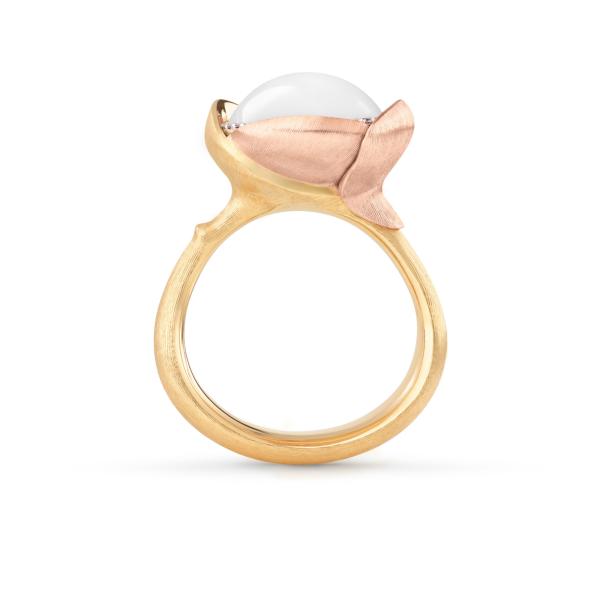 Ole Lynggaard Copenhagen Lotus Ring (Ref: A2652-406)