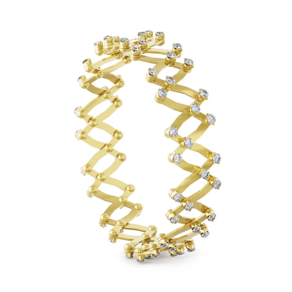 Serafino Consoli Serafino Multi-Size Ring und Armreif (Ref: S.RB 1492 F4 YG WD)