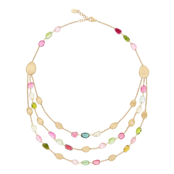Marco Bicego Lunaria Color Halskette (Ref: CB2879 TM01 Y)