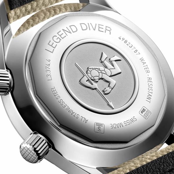 Longines The Longines Legend Diver Watch (Ref: L3.374.4.30.2)
