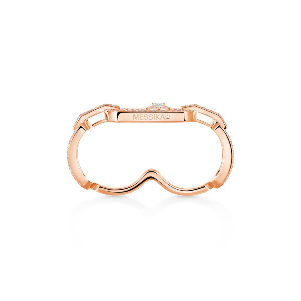 Messika So Move Zwei-Finger Diamantring (Ref: 13185-PG)