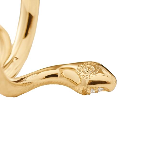 Ole Lynggaard Copenhagen Snakes Ring Medium (Ref: A2673-401)