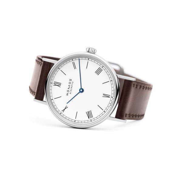 NOMOS Glashütte Ludwig 33 Duo emailleweiß (Ref: 242)