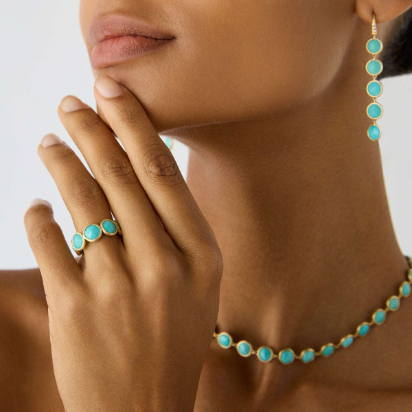 Marco Bicego Jaipur Color Ring (Ref: AB675 TU01 Y)