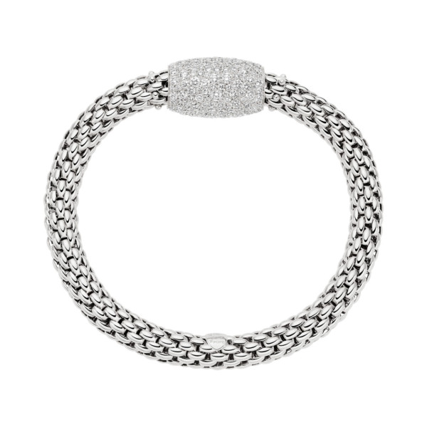 FOPE Love Nest Flex'it Armband mit Diamantpavé (Ref: 45314BX_PB_B_XBX_0XS)