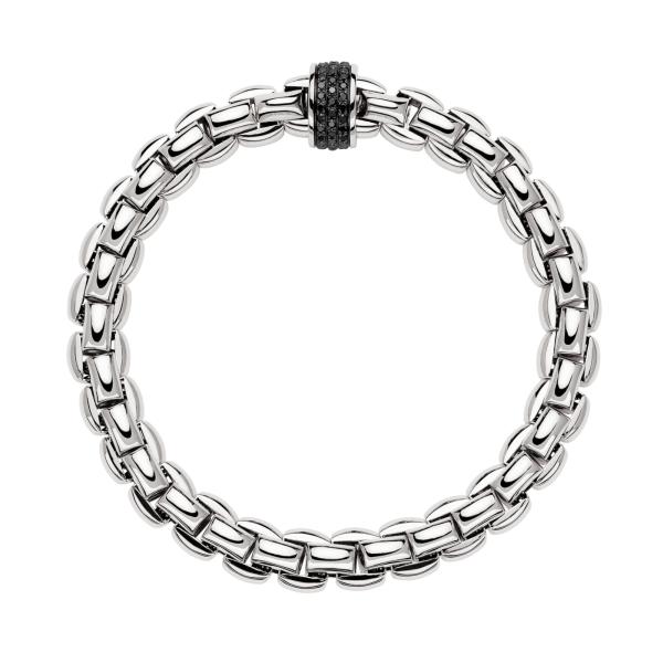 FOPE Eka Flex'it Armband mit schwarzen Diamanten (Ref: 60411BX_PN_B_X1X_0XS)