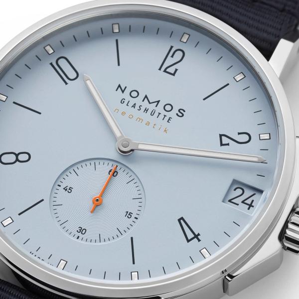 NOMOS Glashütte Ahoi neomatik 38 Datum sky (Ref: 516)