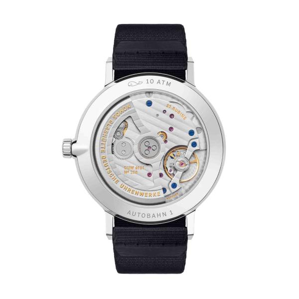 NOMOS Glashütte Autobahn neomatik 41 Datum sportgrau (Ref: 1303)