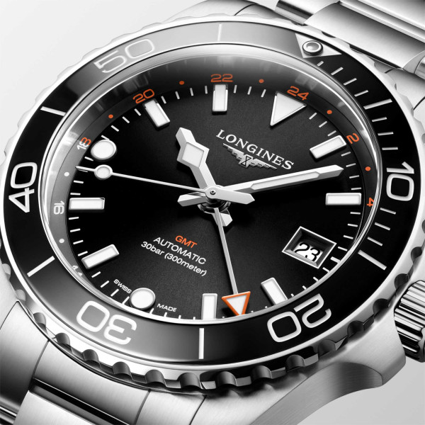 Longines HYDROCONQUEST GMT (Ref: L3.790.4.56.6)