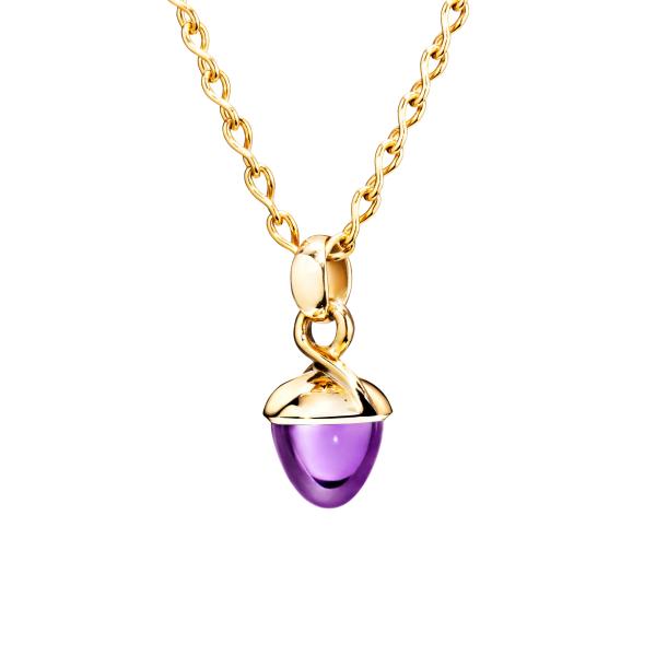 Tamara Comolli MIKADO Bouquet Anhänger Amethyst (Ref: P-MB-Am-yg)