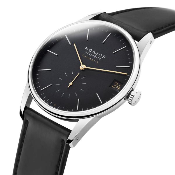 NOMOS Glashütte Orion neomatik 41 Datum new black (Ref: 366)