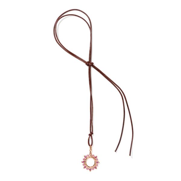 Tamara Comolli GYPSY Anhänger Sun 'Blush' small (Ref: P-Gyp-Blu-s-rg)