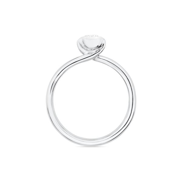 Tamara Comolli BOUTON Solitaire Ring (Ref: R-BOU-Sol-Cl-wg)