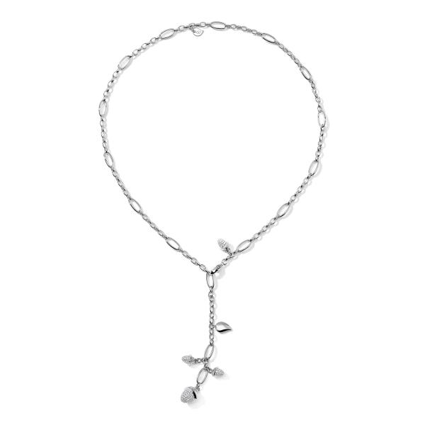 Tamara Comolli MIKADO Collier Delicate mit Diamond Pavé  (Ref: N-M-Del51-p-wg)