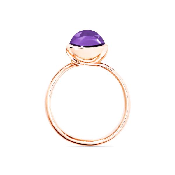 Tamara Comolli BOUTON Ring small Amethyst (Ref: R-BOU-s-Am-rg)