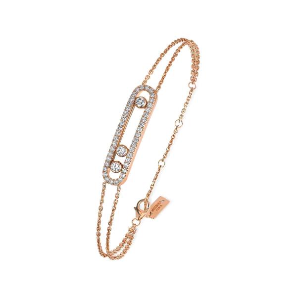 Messika Move Classique Pavé Armband (Ref: 03995-PG)