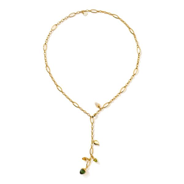 Tamara Comolli MIKADO Halskette Delicate 'Rainforest' (Ref: N-M-Del51-RF-p-yg)