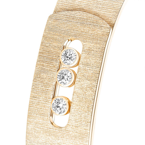 Messika Move Noa Ciselé GM Armreif (Ref: 14514-YG)