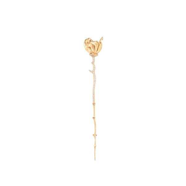 Ole Lynggaard Copenhagen Wild Rose Brosche (Ref: A3133-401)