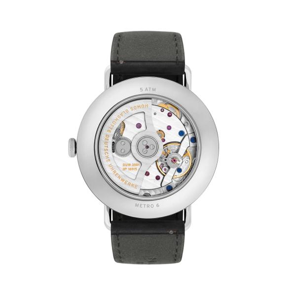 NOMOS Glashütte Metro neomatik 39 silvercut (Ref: 1114)