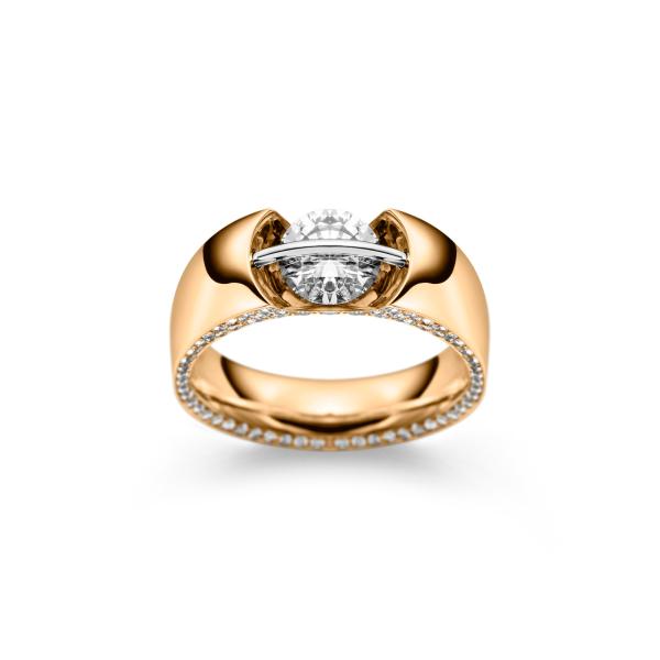Schaffrath LIBERTÉ Diamantring (Ref: 118_L1090_100_GW)