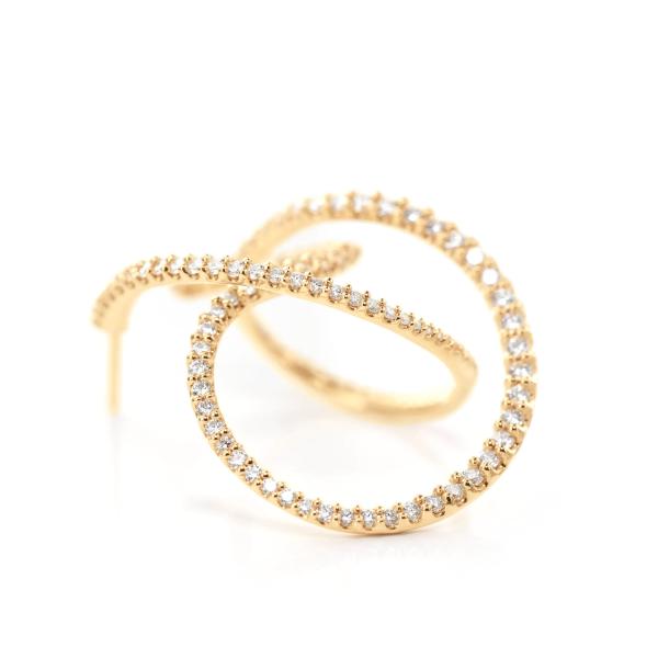 Ole Lynggaard Copenhagen Twisted Love Bands Ohrringe (Ref: A3096-402)