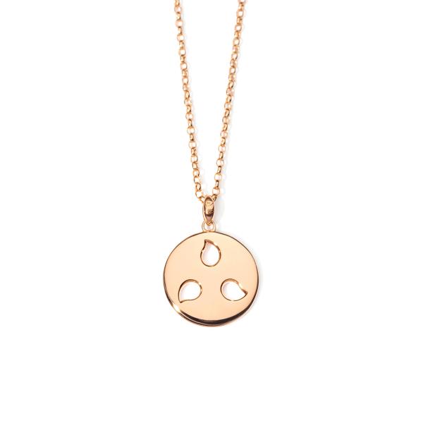 Tamara Comolli SAND DOLLAR Anhänger medium 18 K Roségold (Ref: P-SD-m-rg)