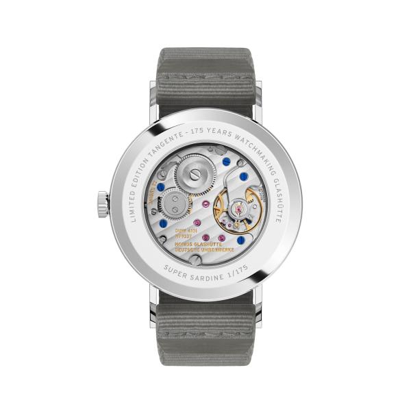 NOMOS Glashütte Tangente 38 Datum Super Sardine  (Ref: 179.S16)