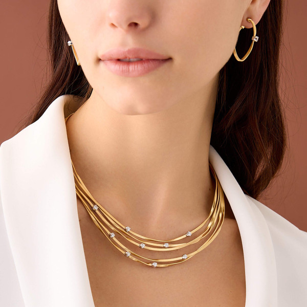 Marco Bicego Marrakech Halskette (Ref: CG852 B8 YW)