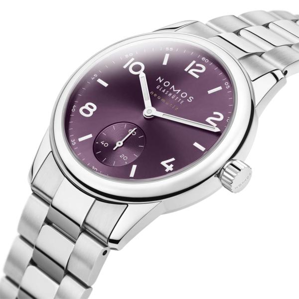 NOMOS Glashütte Club Sport Neomatik 34 Purple (Ref: 757.SB)