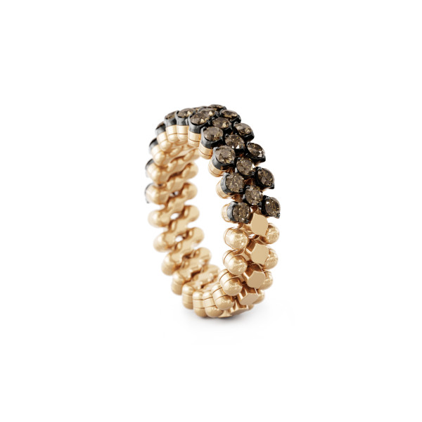 Serafino Consoli Brevetto Multi-Size Ring (Ref: RMS 3H2 RBG BRD)