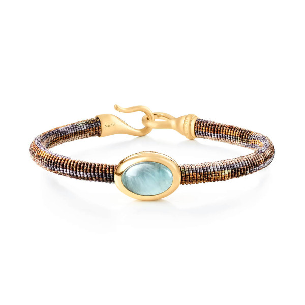 Ole Lynggaard Copenhagen Life Armband mit Aquamarin (Ref: A2955-403)