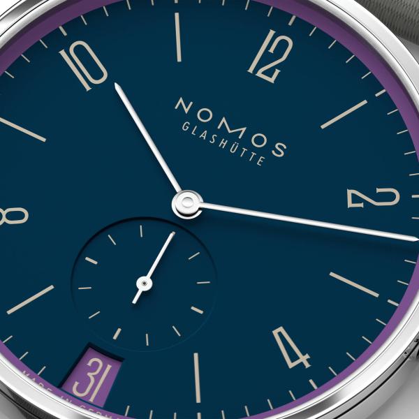 NOMOS Glashütte Tangente 38 Datum Nachtgesang  (Ref: 179.S31)