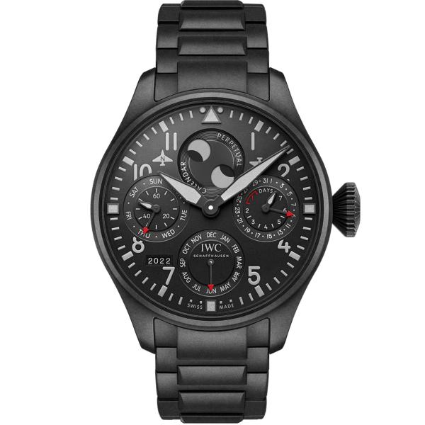 IWC BIG PILOT’S WATCH PERPETUAL CALENDAR TOP GUN CERATANIUM® (Ref: IW503604)