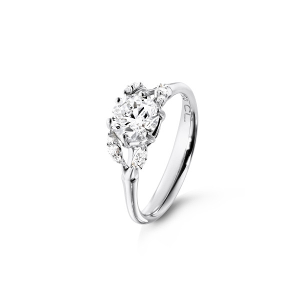 Ole Lynggaard Copenhagen Winter Frost Solitaire Ring (Ref: A2781-547)