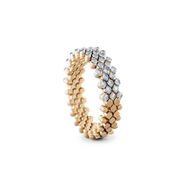 Serafino Consoli Brevetto Multi-Size Ring (Ref: RMS 5H2 RWG WD)