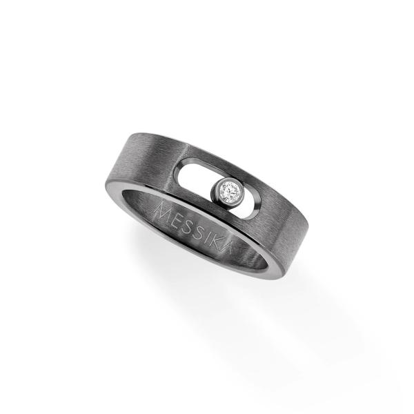 Messika Move Titanium Graphite PM Ring (Ref: 07164-TG)