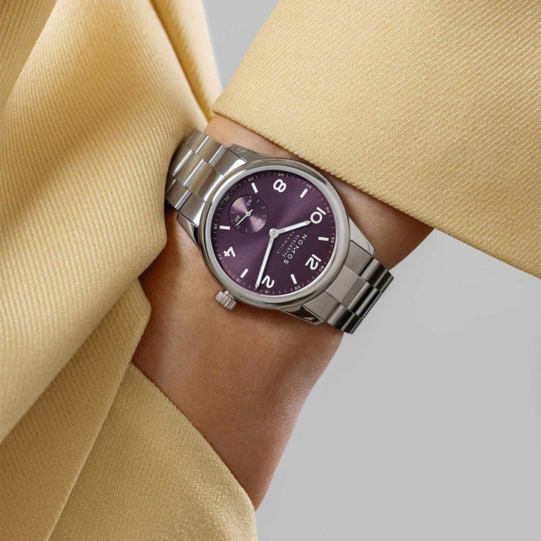 NOMOS Glashütte Club Sport Neomatik 34 Purple (Ref: 757)