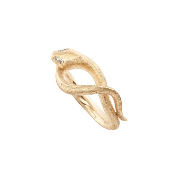 Ole Lynggaard Copenhagen Snakes Ring Small (Ref: A2672-401)