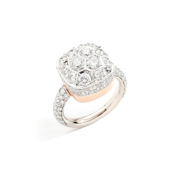 Pomellato Ring Nudo Solitaire (Ref: PAC2026O6WHRDB000)