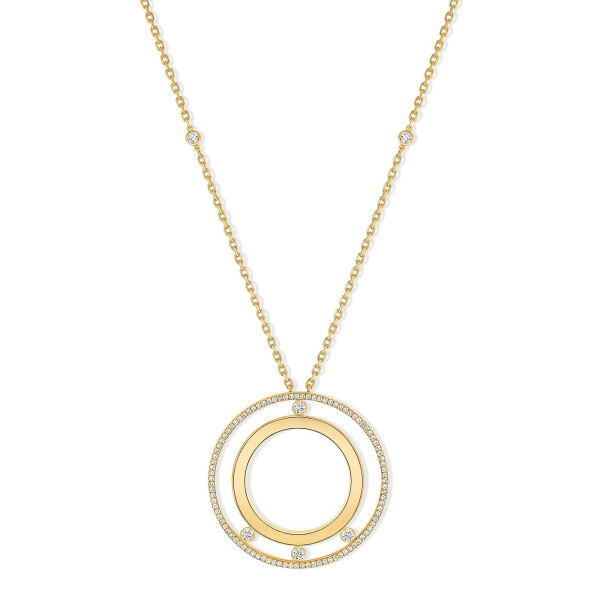 Messika Lange Move Romane Halskette (Ref: 11169-YG)