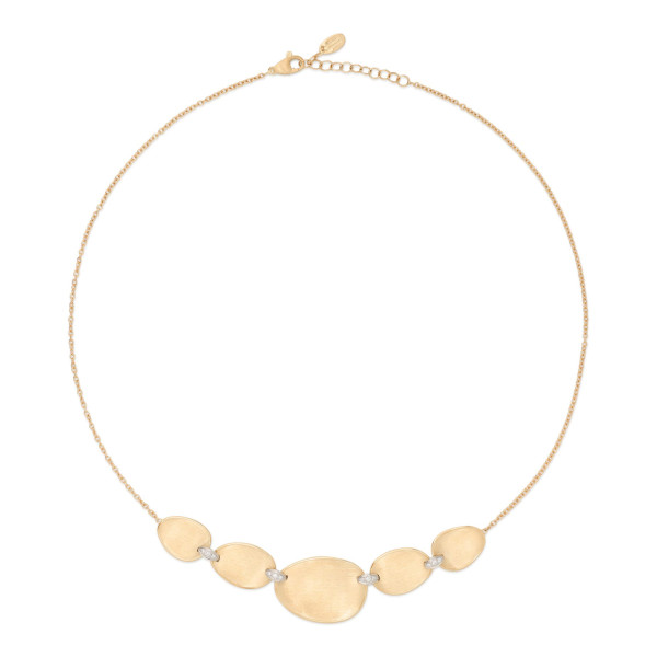 Marco Bicego Lunaria Diamonds Halskette (Ref: CB2901 B YW)