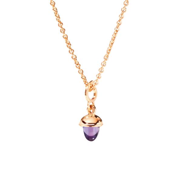 Tamara Comolli MiniMIKADO Anhänger mit Amethyst (Ref: P-mMC-Am-rg)