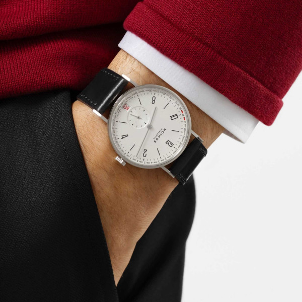 NOMOS Glashütte Tangente 2date  (Ref: 135.SB)