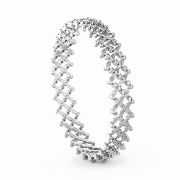 Serafino Consoli Serafino Multi-Size Ring und Armreif (Ref: S.RB 7HM2 WG WD)