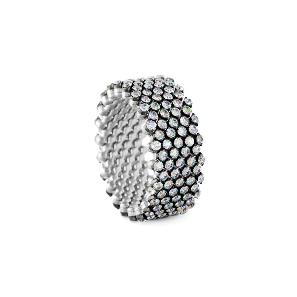 Serafino Consoli Brevetto Multi-Size Ring (Ref: RMS 9F2 WBG WD)